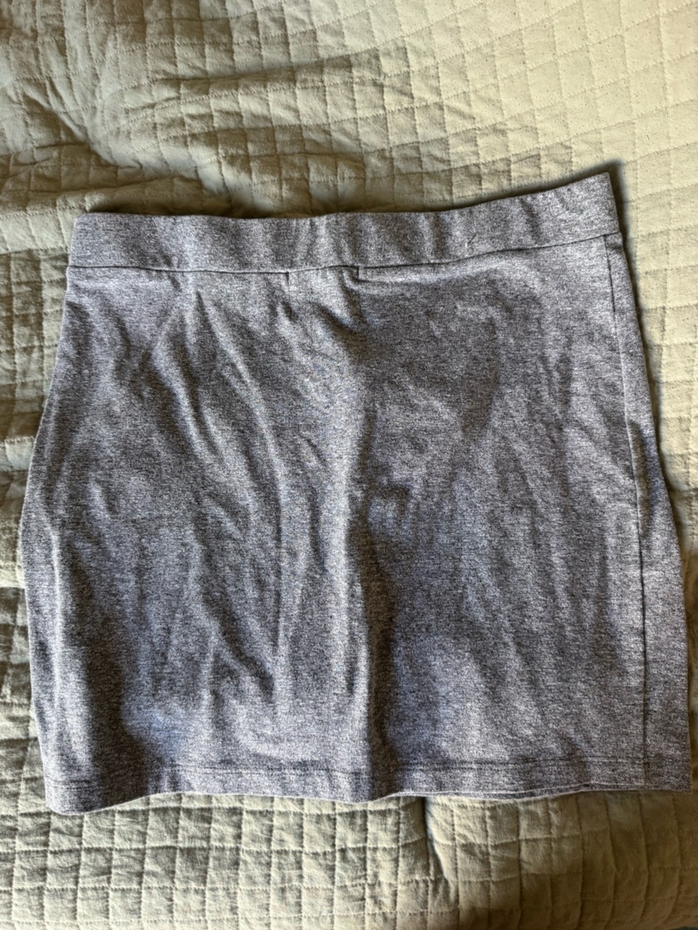 Women's Gray Knit skirt - Classic Casual